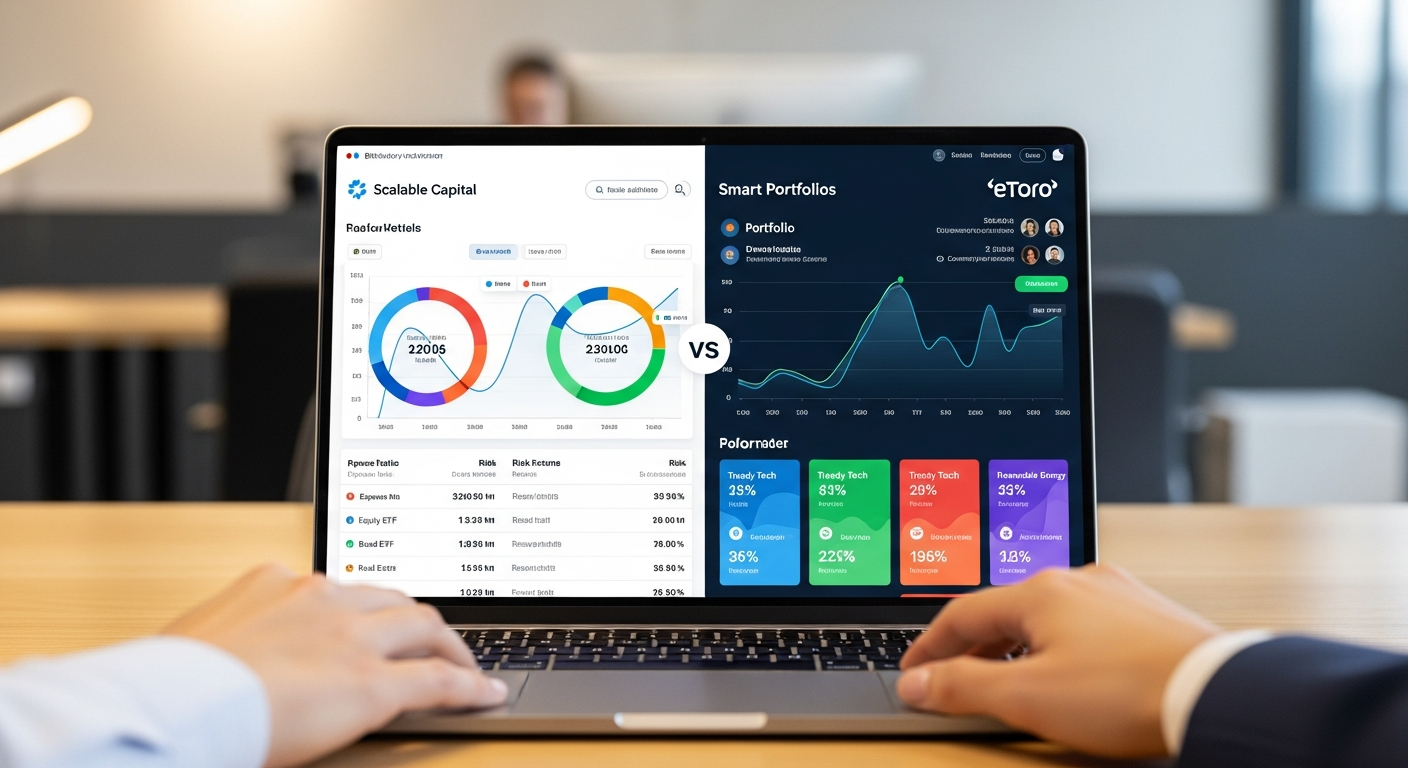 Scalable Capital vs. eToro: ¿Qué Robo-Advisor Conviene Más en Latam? (2026)