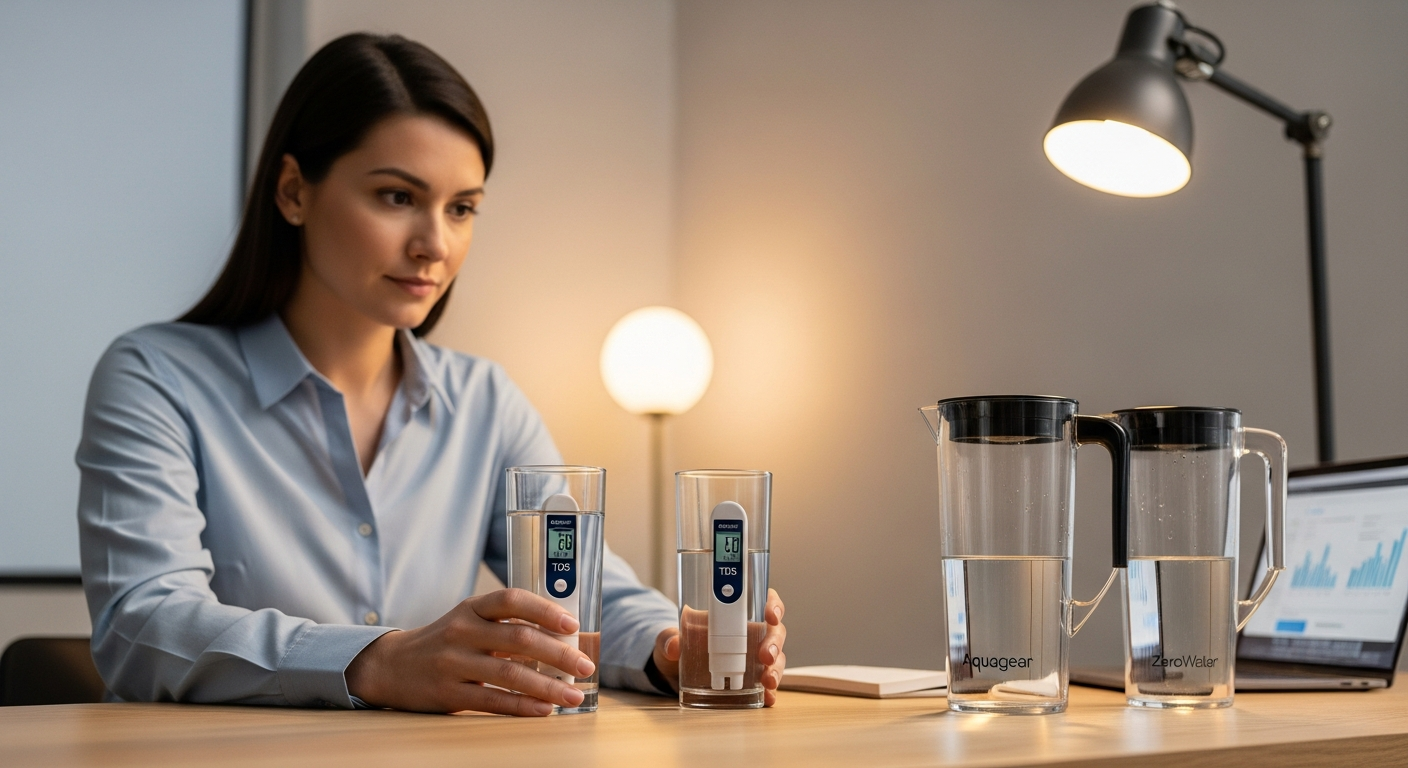 Aquagear vs. ZeroWater: ¿Cuál Jarra Purificadora de Agua Elegir para tu Negocio en Latam (2026)?