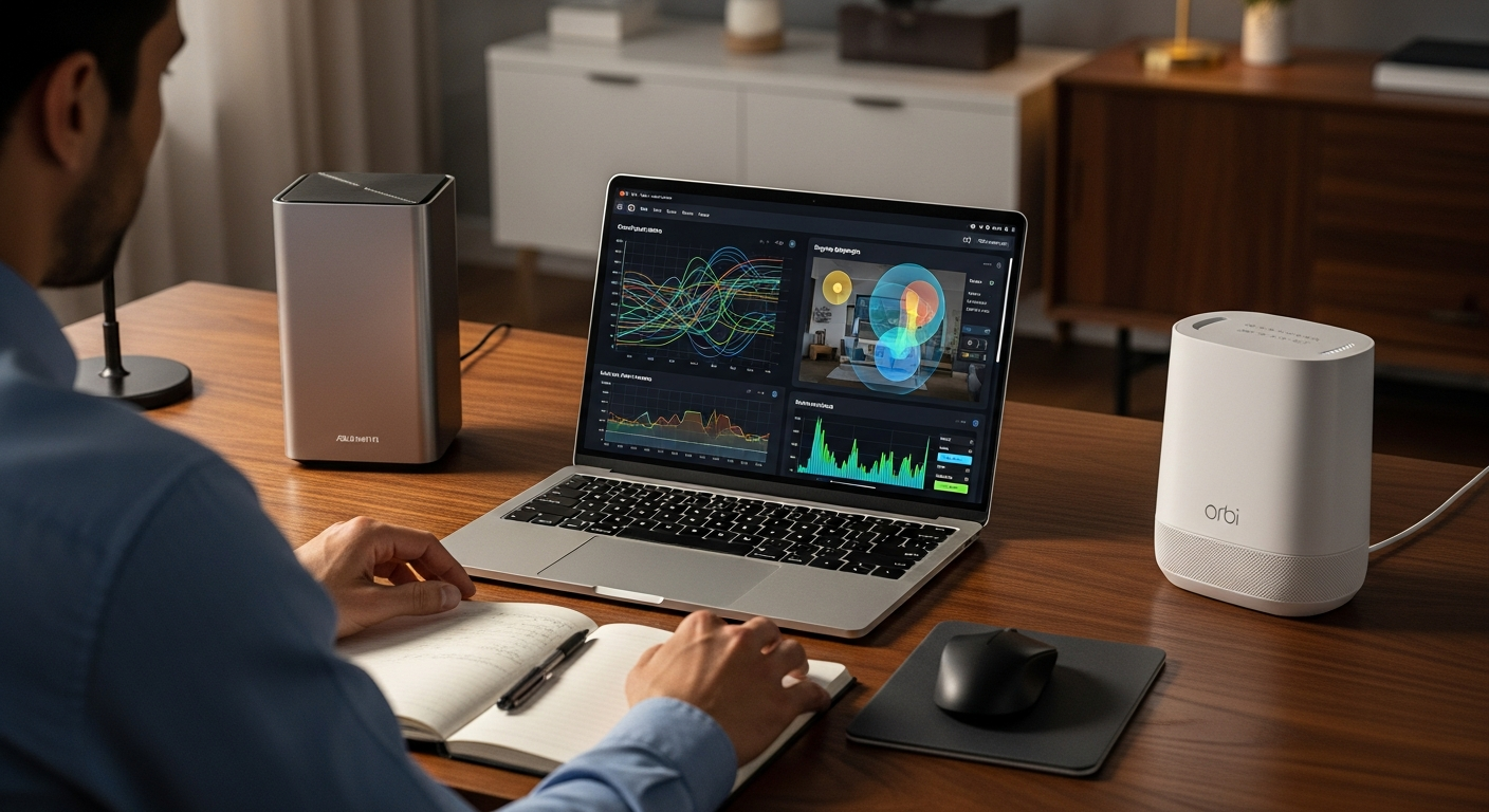 ZenWiFi vs Orbi: ¿Cuál es el mejor WiFi Mesh para casas grandes en LATAM (2026)?