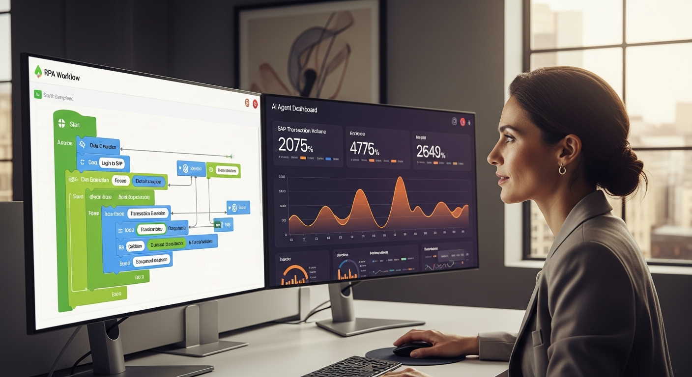 RPA vs. Agentes de IA para SAP: ¿Cuál es la mejor opción para su negocio en LATAM (2026)?