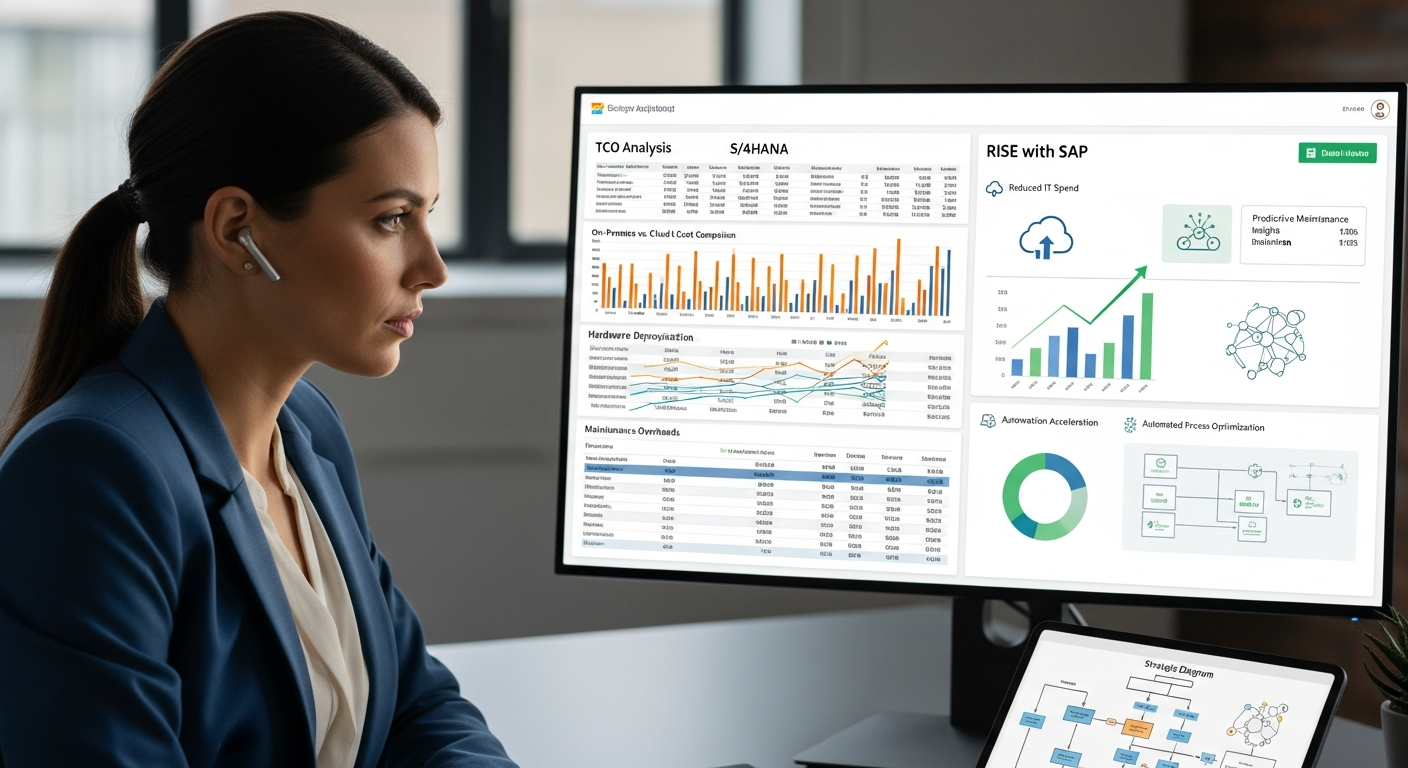 S/4HANA vs. RISE: Comparación de Costos Realmente Efectiva (2026)