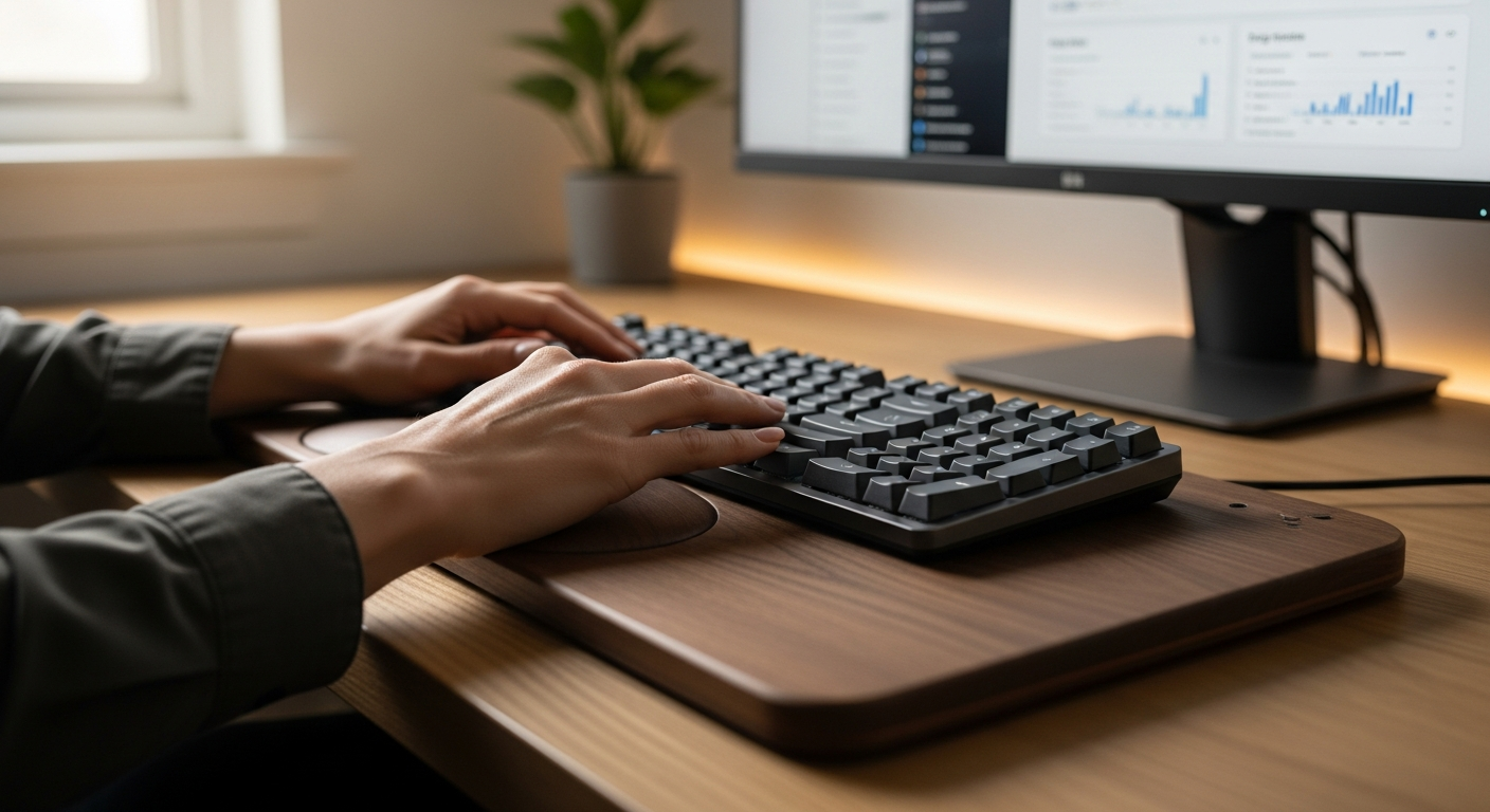Bandeja de Teclado Ergonómica: La Guía Definitiva para Gerentes de Operaciones (2026)