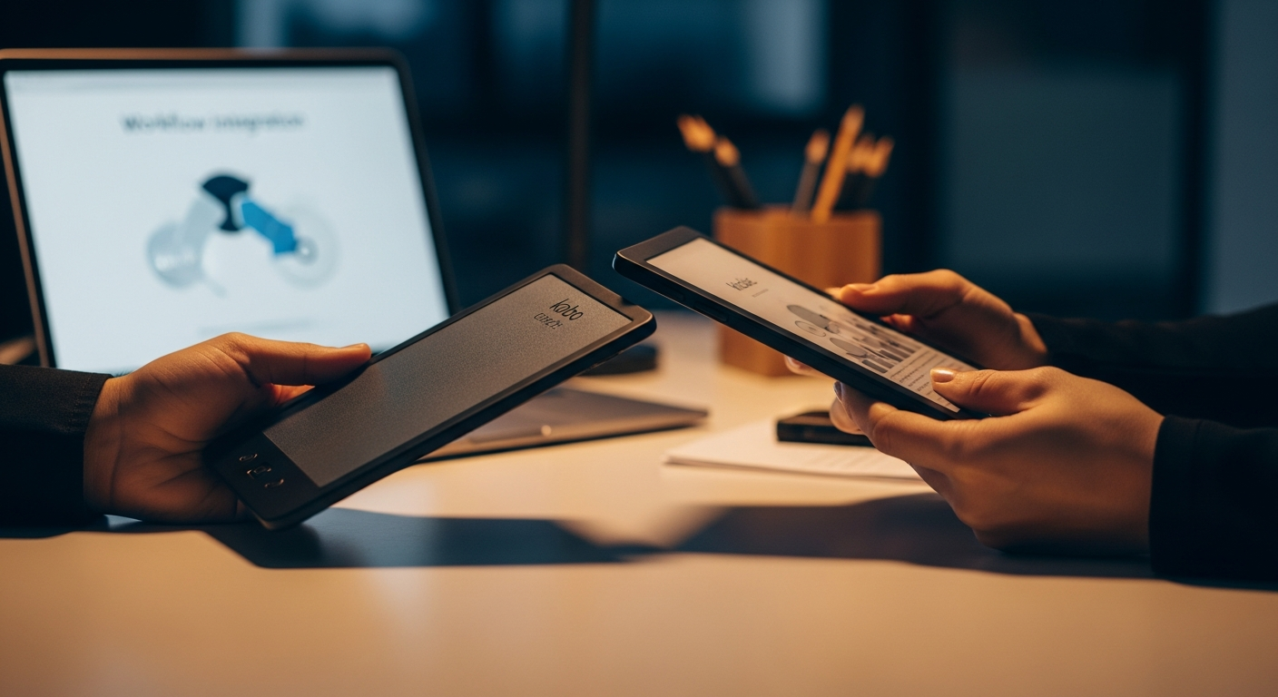Kobo Clara 2E vs. Kindle Basic: ¿Cuál es mejor para Gerentes de Operaciones? (Análisis 2026)