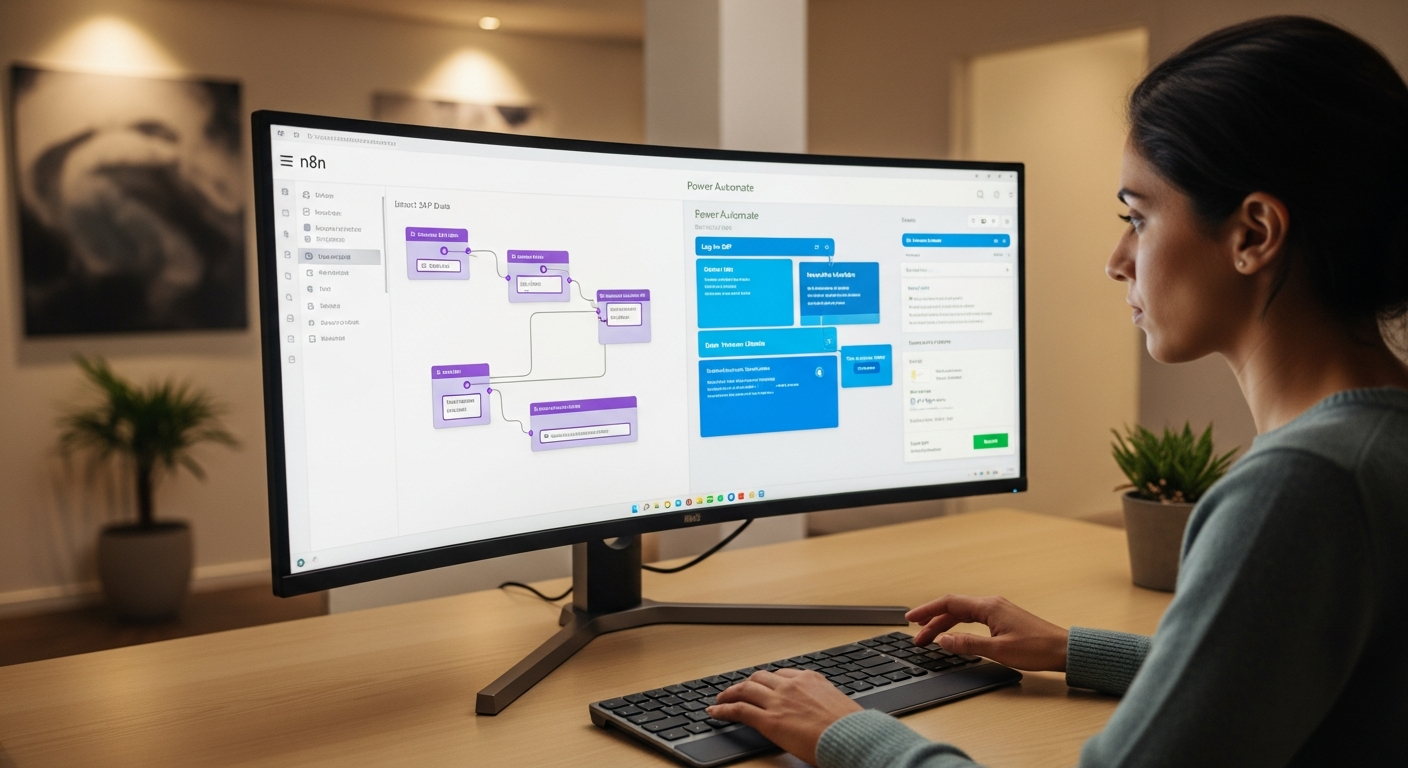n8n vs. Power Automate para SAP: Comparativo Completo para Automação Empresarial