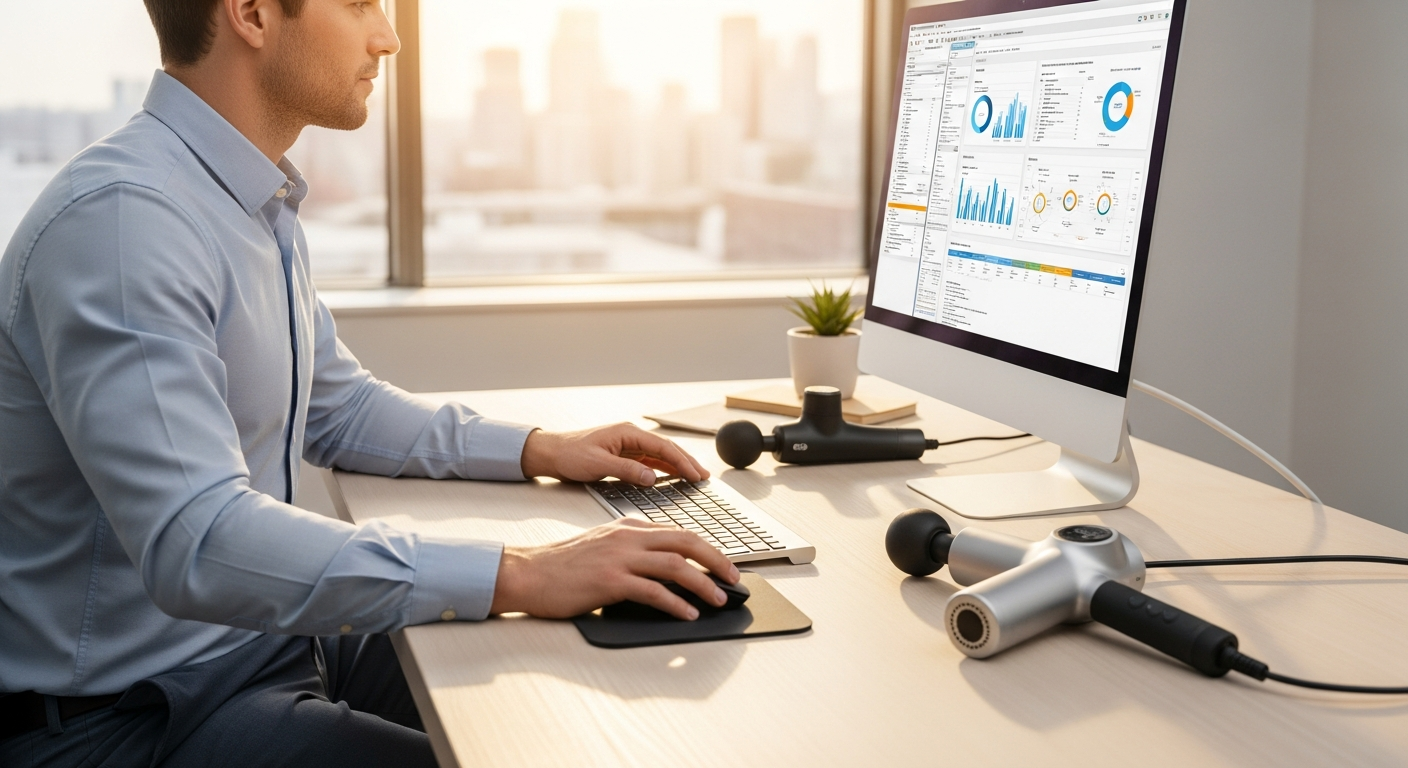 Wired vs Wireless Massage Gun: Executive's Guide